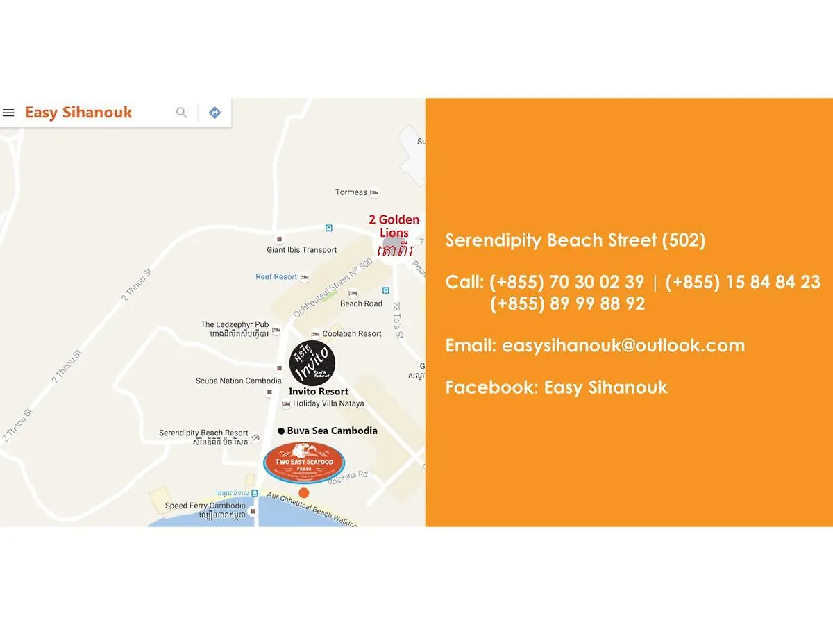 Two Easy Bungalow Sihanoukville Hotel